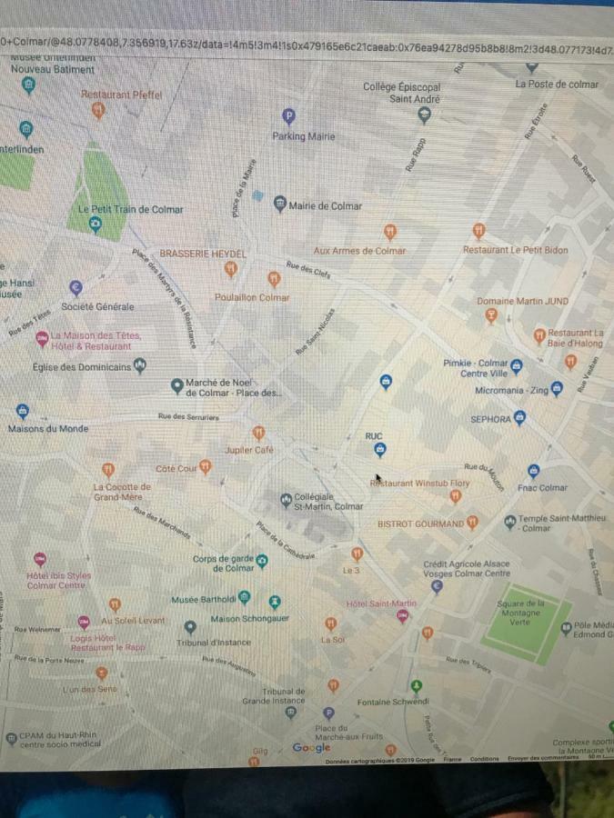 Apartamento Le Muscat Colmar Exterior foto